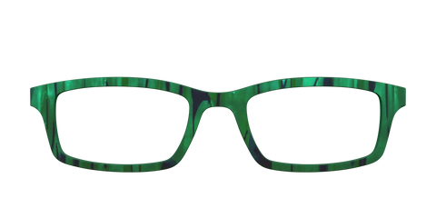 The Emerald Moire Stripes