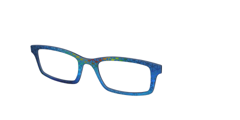 The Gleaming Blue Triangles