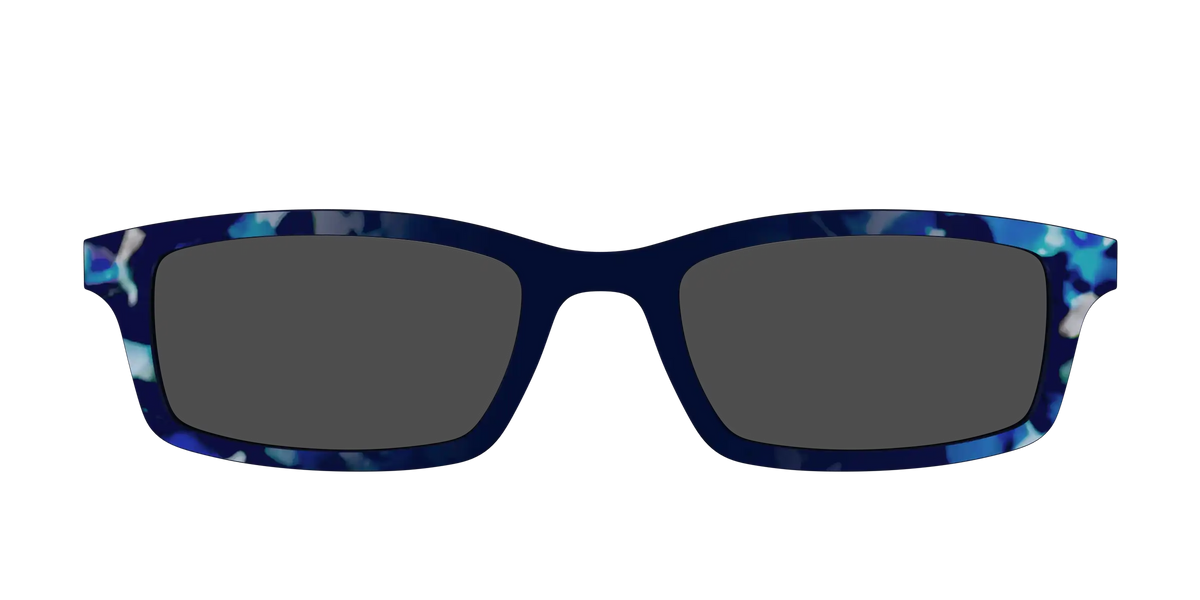 The Polarized Indigo Tortoise Sun Top