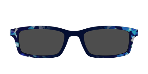 The Polarized Indigo Tortoise Sun Top