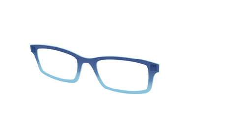 The Indigo to Sky Blue Gradient Crystal