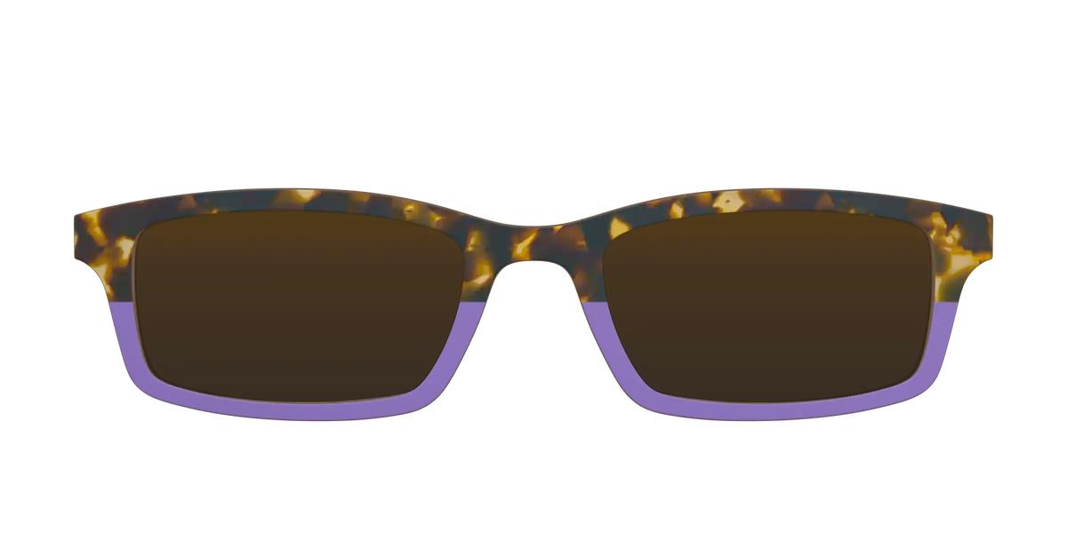 The Polarized Lavender Tortoise Split Sun Top