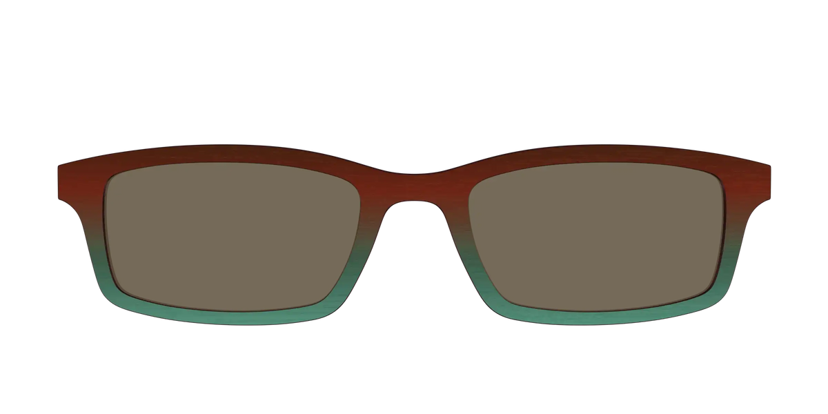 The Polarized Mahogany to Juniper Woodgrain Sun Top