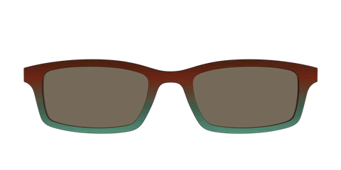 The Polarized Mahogany to Juniper Woodgrain Sun Top