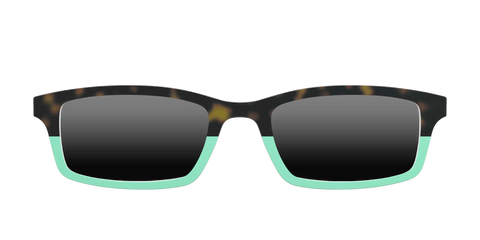 The Polarized Matcha Split Sun Top