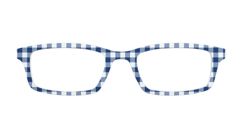 The Navy Gingham
