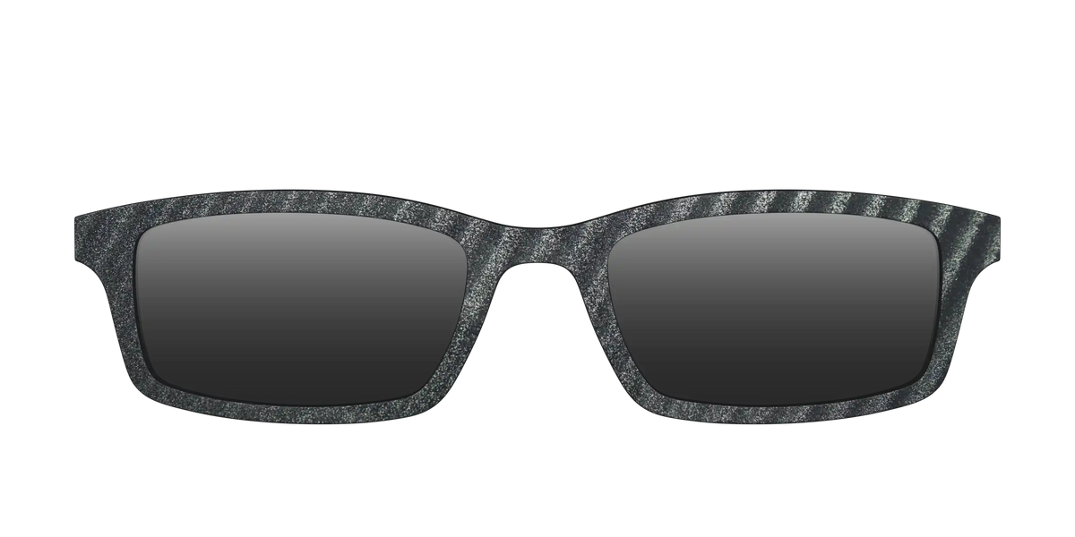 The Polarized Obsidian Stripe Sun Top
