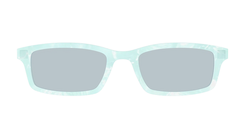 The Oceanic Pearl with Slate Blue Lens