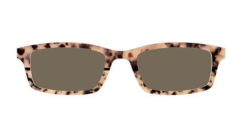 The Polarized Bisque Tortoise Split Sun Top