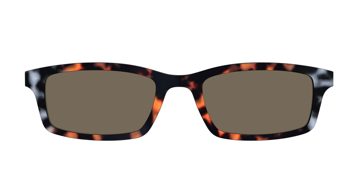 The Polarized Gray & Amber Tortoise Sun Top