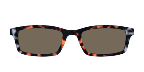 The Polarized Gray & Amber Tortoise Sun Top