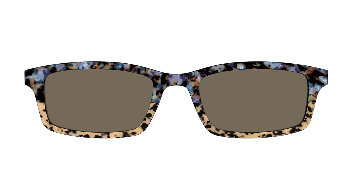 The Polarized Oasis Tortoise Split Sun Top