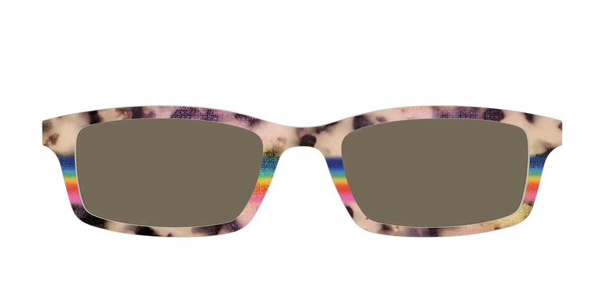 The Polarized Prism Split Tortoise Sun Top
