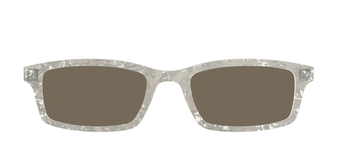 The Polarized White Quartz Pearl Sun Top