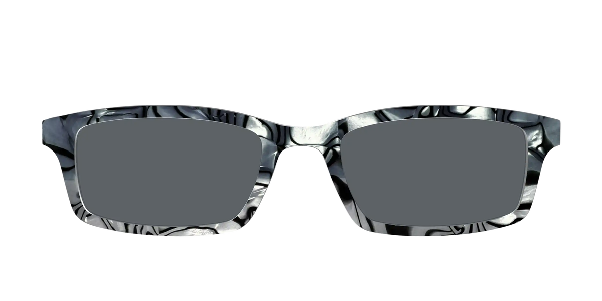 The Polarized Zebra Pearl Split Sun Top