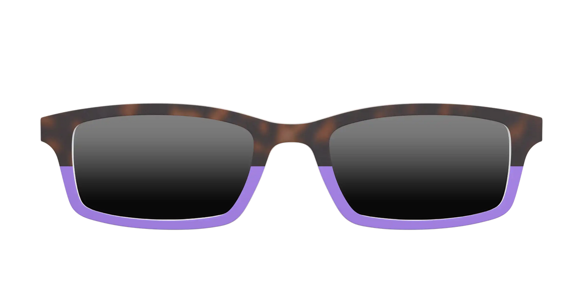 The Polarized Purple Tortoise Sun Top