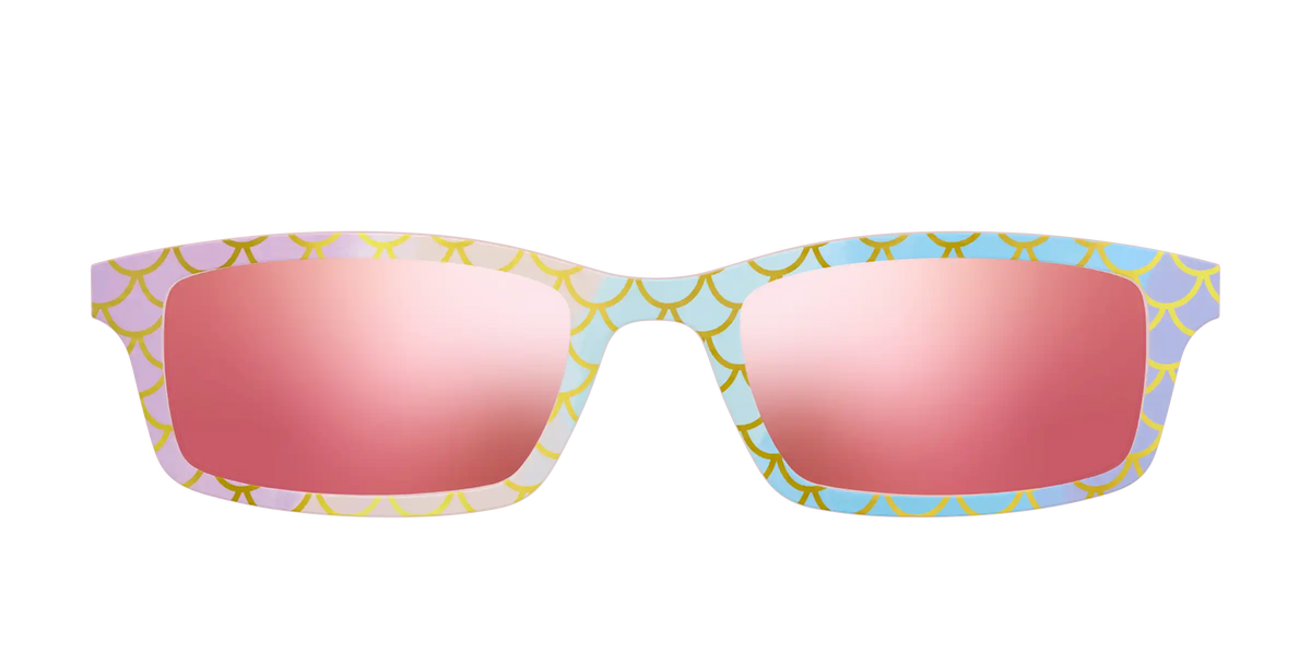 The Polarized Rainbow Mermaid Sun Top