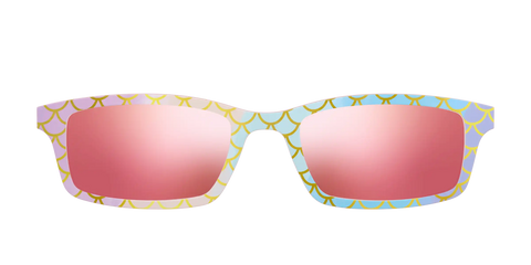 The Polarized Rainbow Mermaid Sun Top