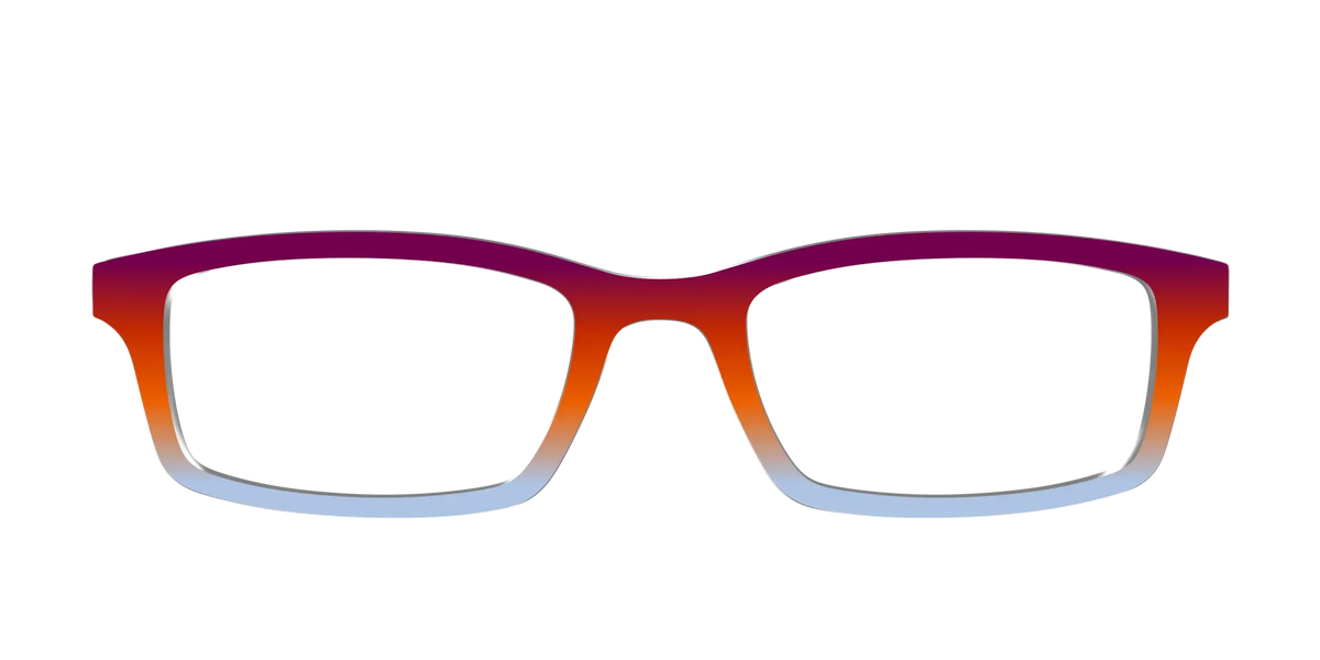 The Raspberry to Periwinkle Gradient