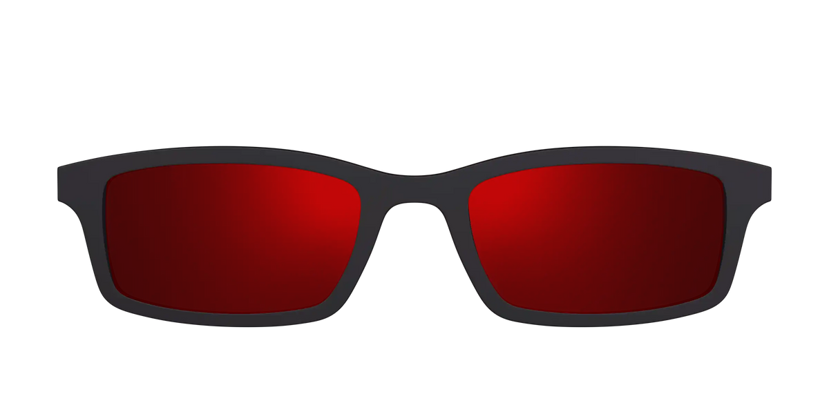 The Polarized Red Reflective Sun Top