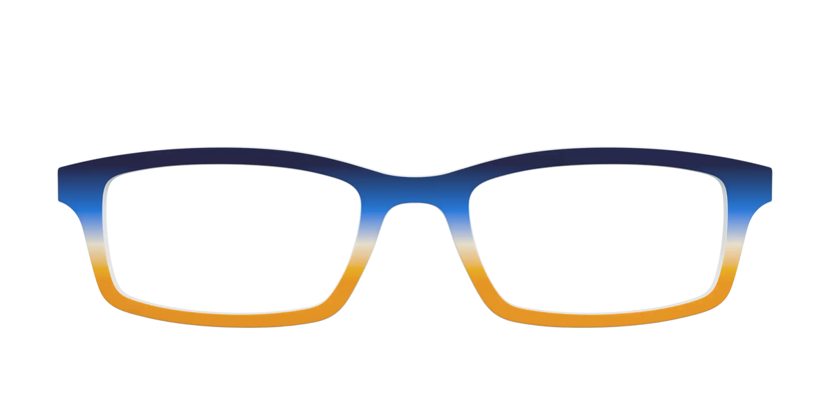 The Royal Blue to Gold Gradient