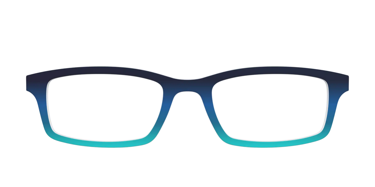 The Royal Blue to Seafoam Gradient