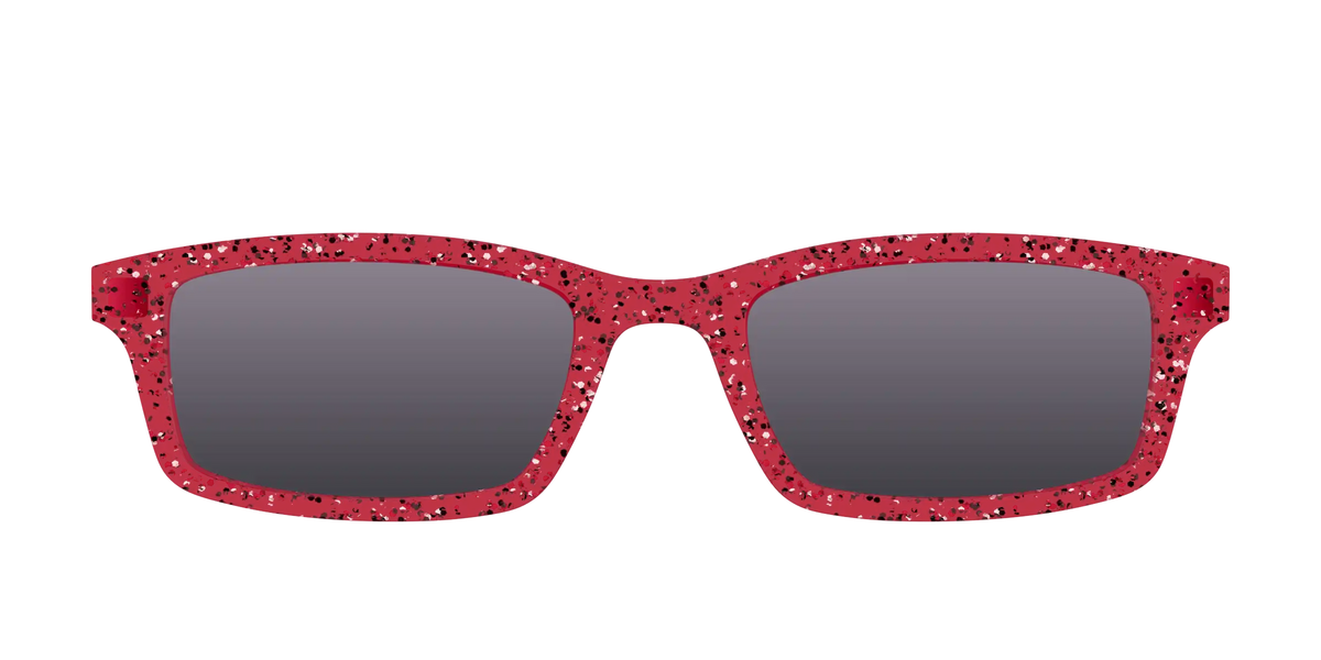 The Polarized Ruby Sparkle Sun Top
