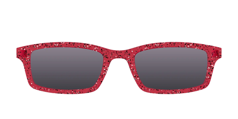 The Polarized Ruby Sparkle Sun Top