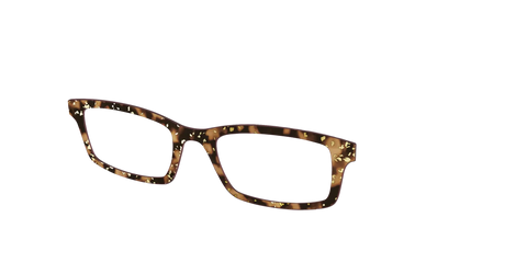 The Sandalwood Tortoise with Gold Foil