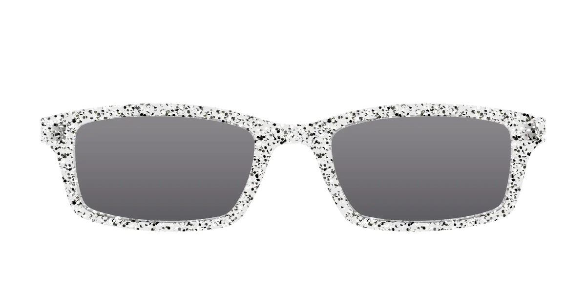 The Polarized Silver Sparkle Sun Top