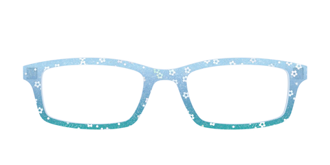 The Sky Blue Crystal with Daisy Glitter