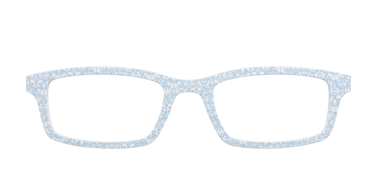 The Something Blue Scallop Lace
