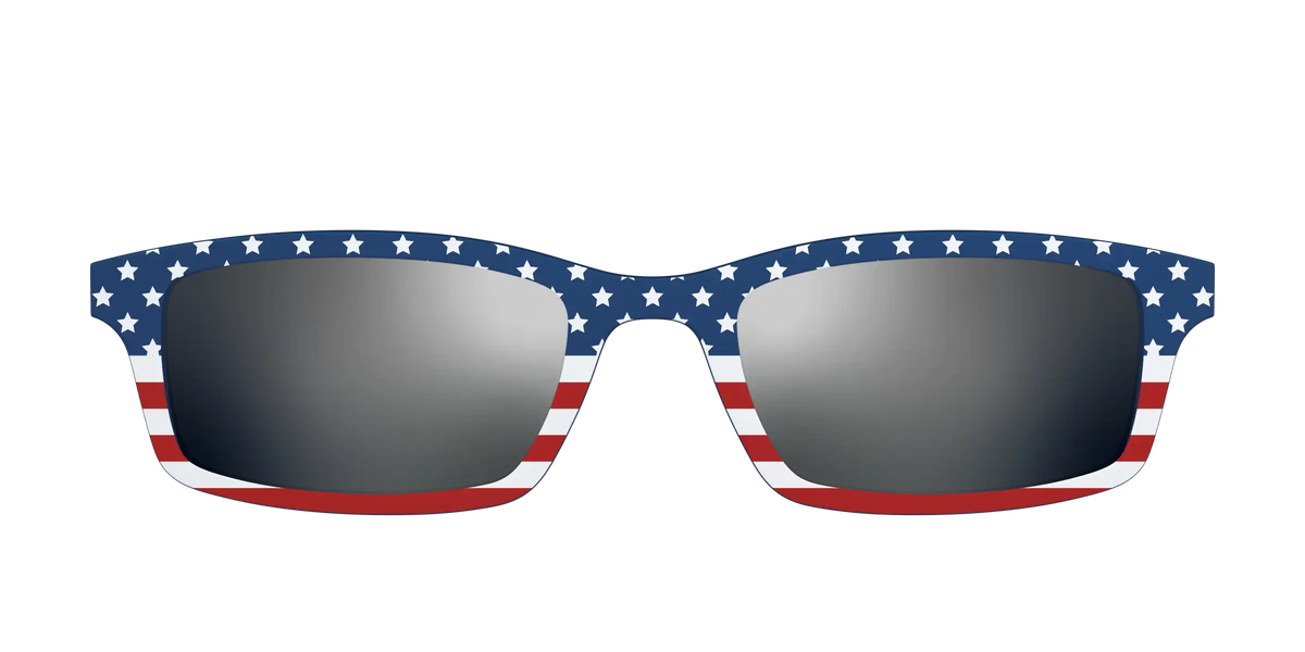 The Polarized Stars & Stripes Sun Top