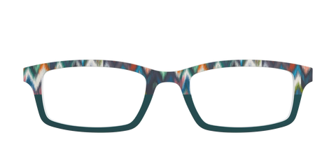The Teal Ikat Split