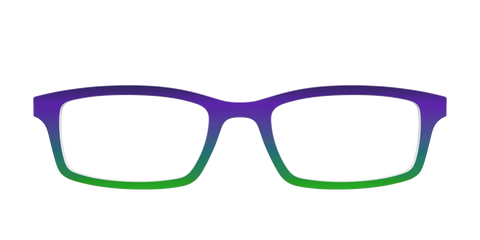 The Ultra Violet to Bright Green Gradient
