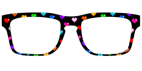 The 8-Bit Rainbow Hearts