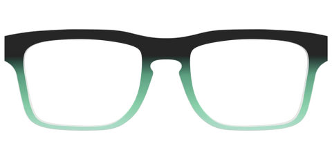 The Black to Spearmint Gradient