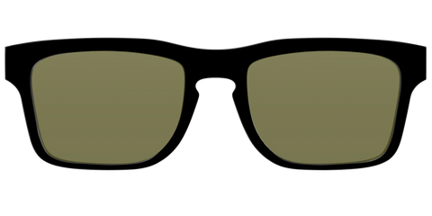The Black with Green Racquet Sport Lens