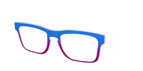 The Cornflower to Magenta Gradient