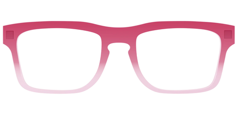 The Flamingo to Blush Gradient Crystal