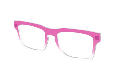 The Magenta Gradient Crystal