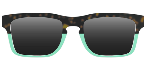 The Polarized Matcha Split Sun Top
