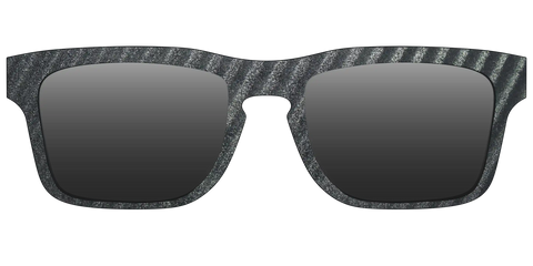 The Polarized Obsidian Stripe Sun Top