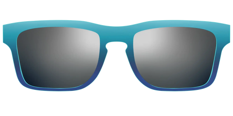 The Polarized Ocean Blue Sun Top