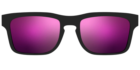 The Polarized Pink Reflective Sun Top