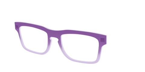 The Plum to Lilac Gradient Crystal