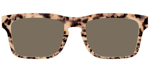The Polarized Bisque Tortoise Split Sun Top