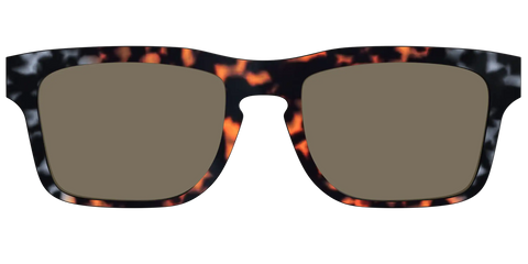 The Polarized Gray & Amber Tortoise Sun Top