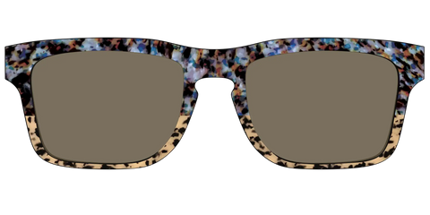 The Polarized Oasis Tortoise Split Sun Top
