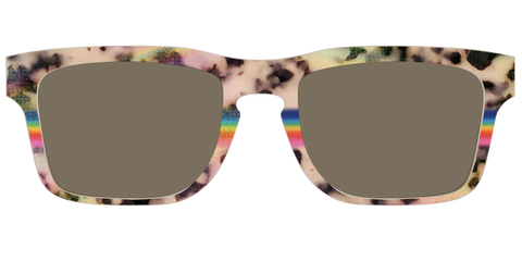 The Polarized Prism Split Tortoise Sun Top